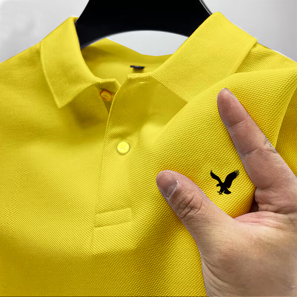 Summer New POLO Shirt Men's La - Polo Shirt Pique review and price
