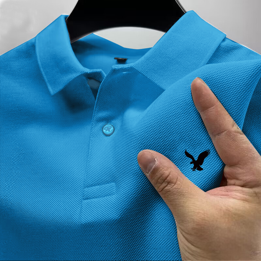 Summer New POLO Shirt Men's La - Polo Shirt Pique review and price