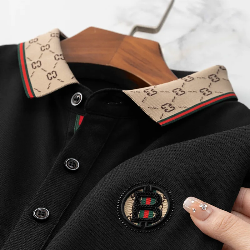 Men's Fashion 2025 Short sleev - Polo Shirt Pique review and price