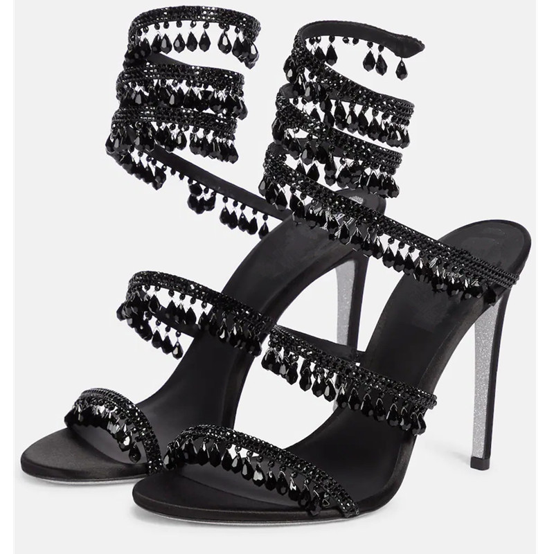 Sexy Green Crystal Fringe Stil - Casual Sandal Leather review and price