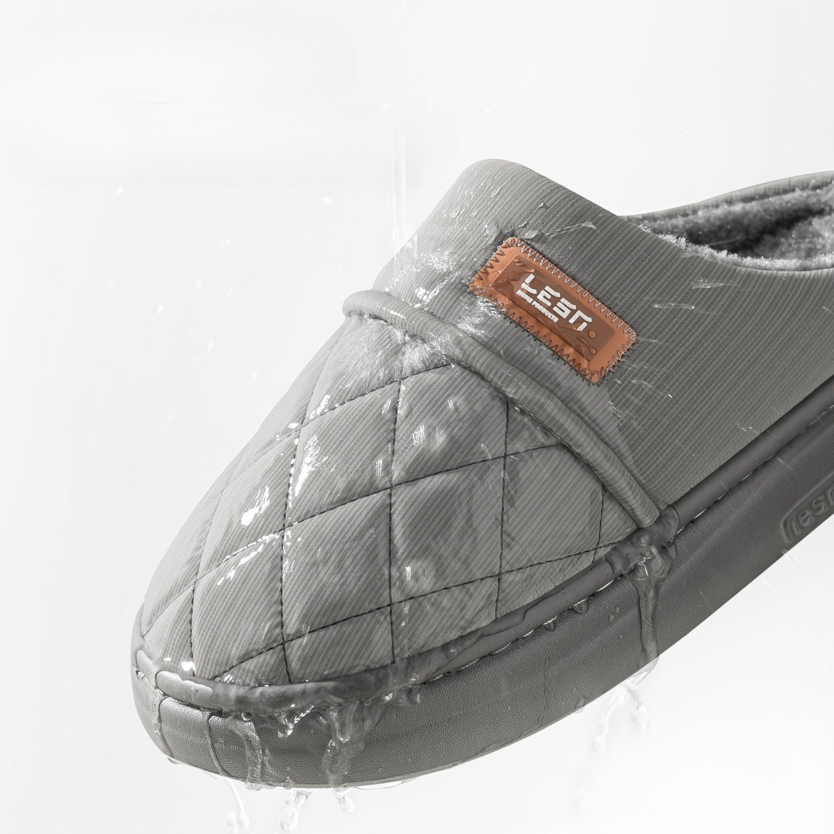 Winter Warm Slipper Women Men  - Flip Flop Leather Men review and price