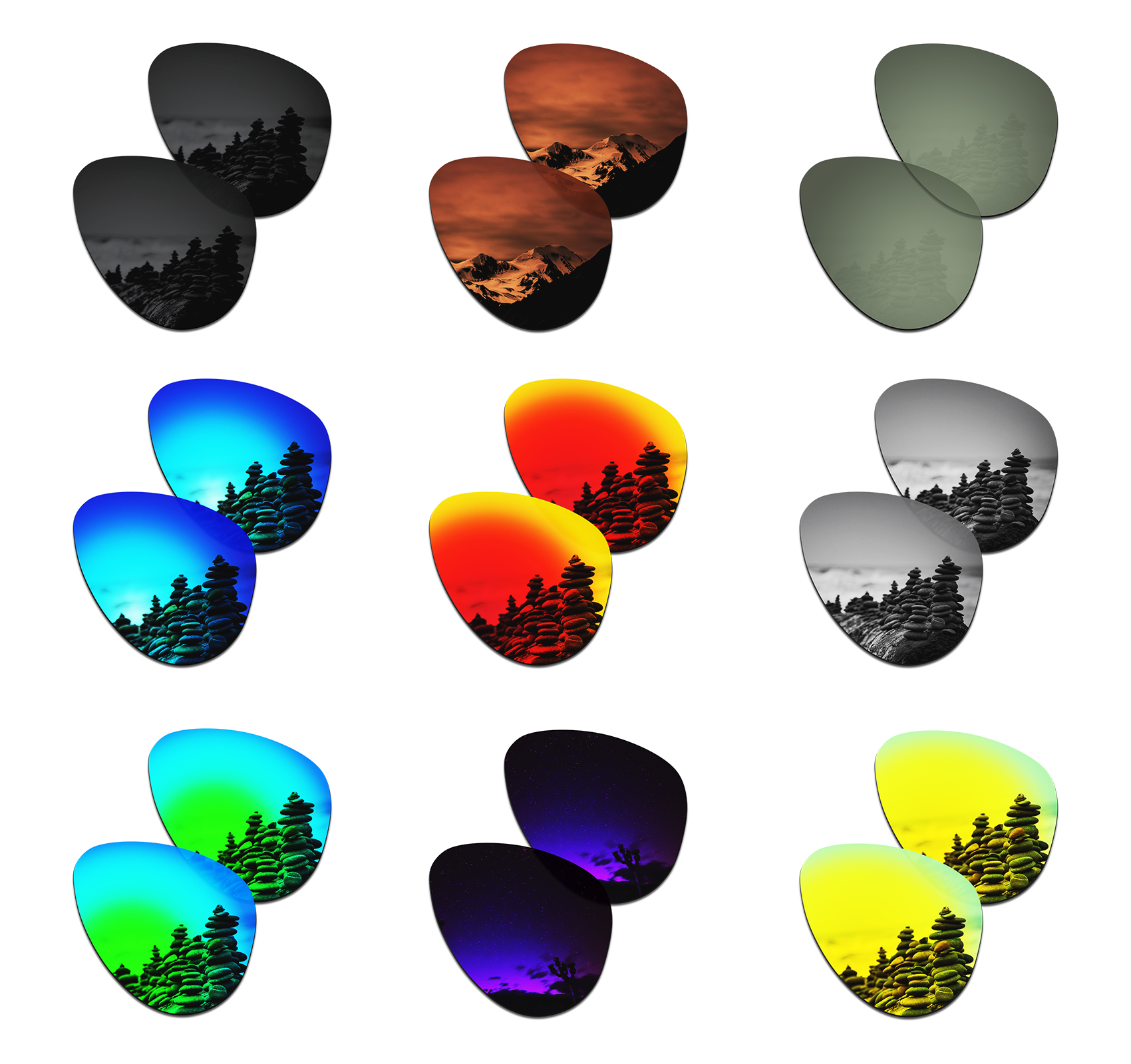 SmartVLT Polarized Replacement - Sunglasses Aviator Polarized review and price