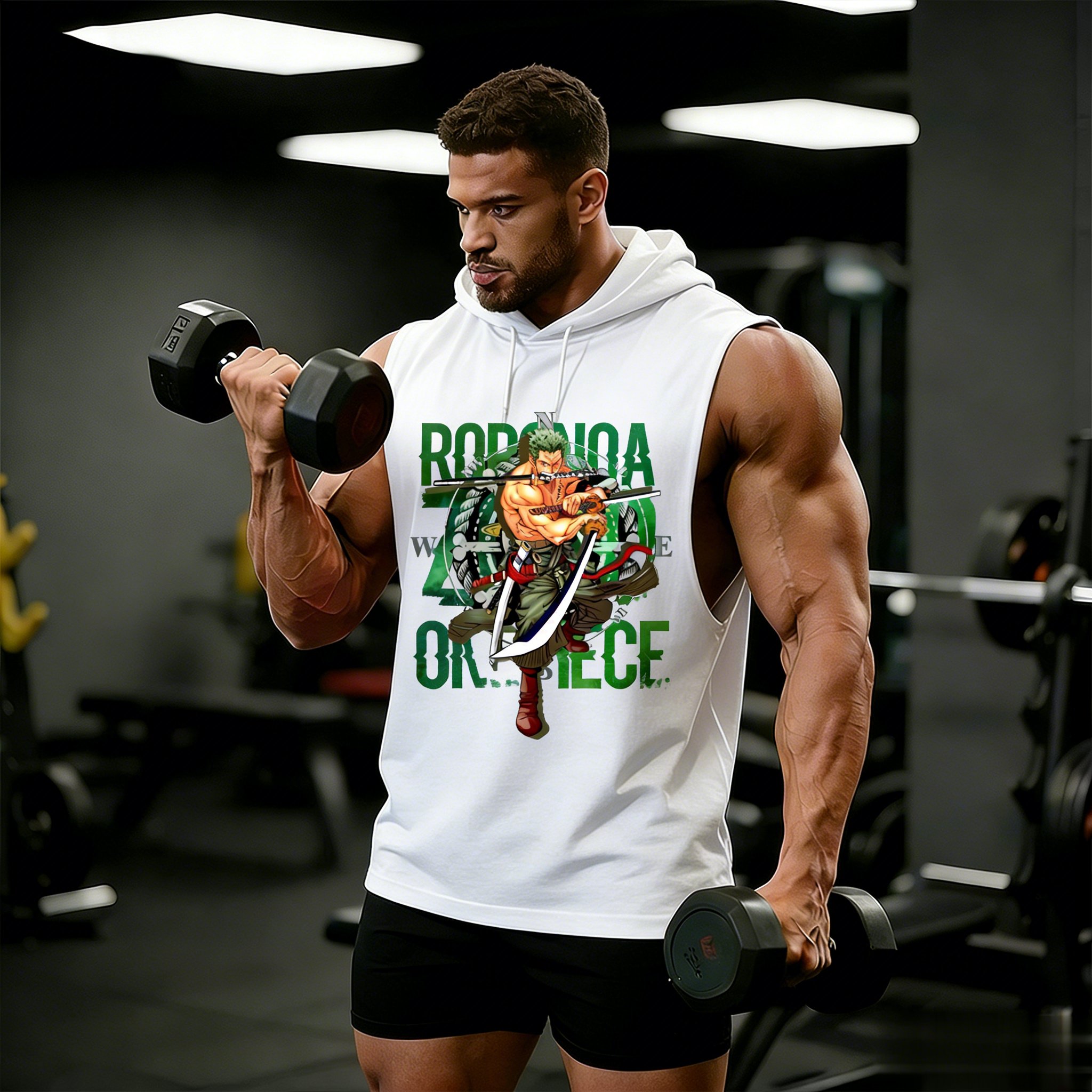 One Piece Zoro Roronoa Anime W - Tank Top Muscle review and price