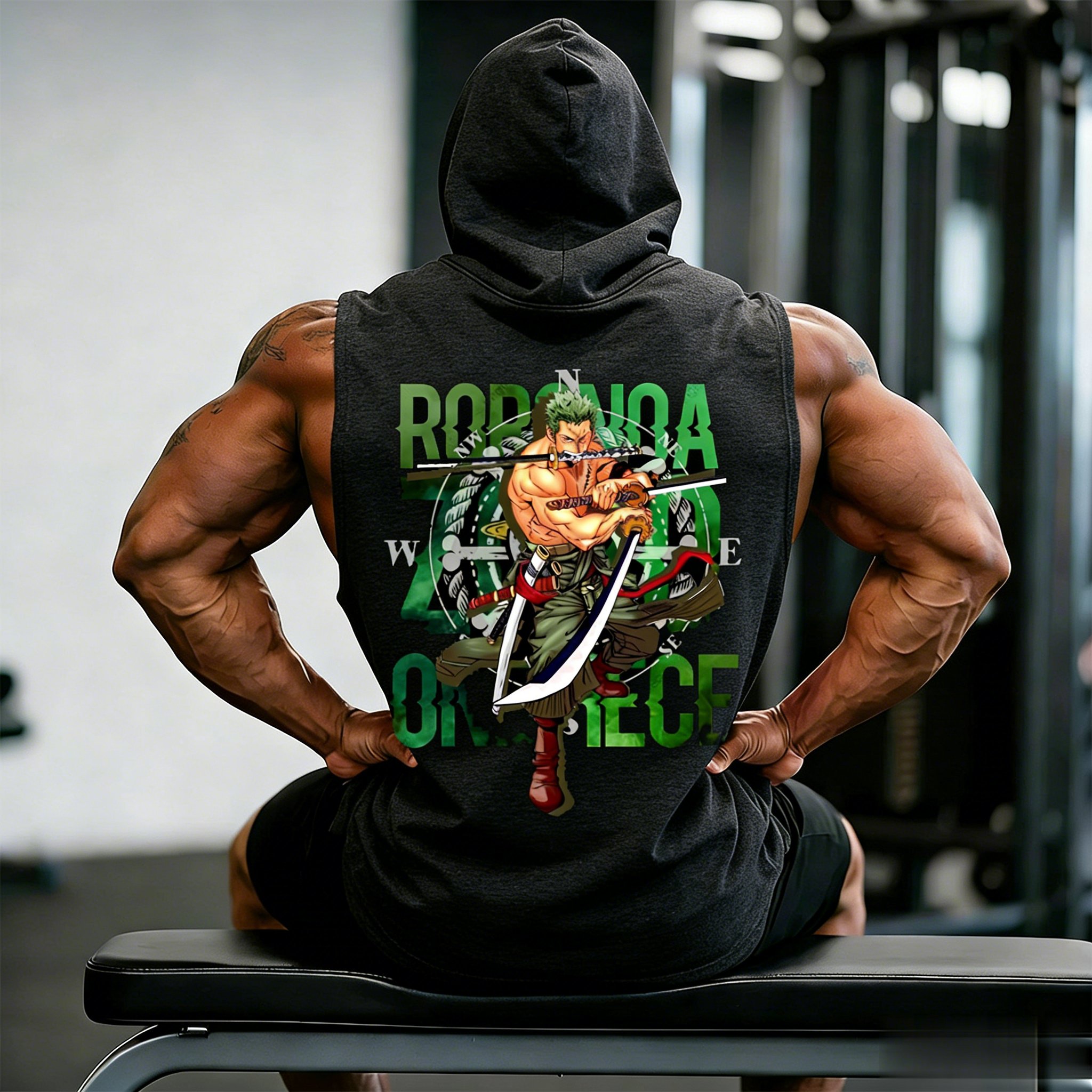One Piece Zoro Roronoa Anime W - Tank Top Muscle review and price