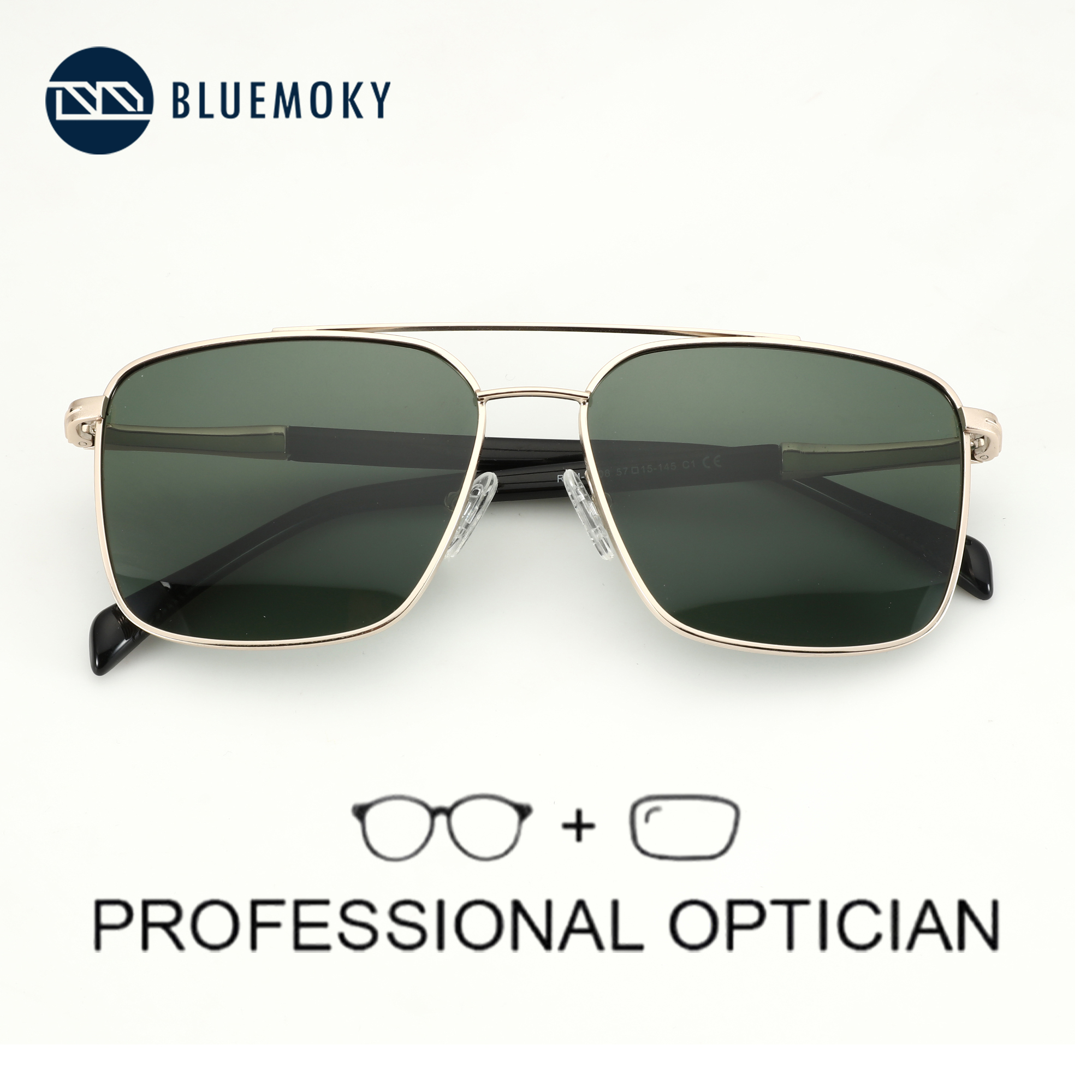 BLUEMOKY L Size Fashion Metal  - Sunglasses Aviator Polarized review and price