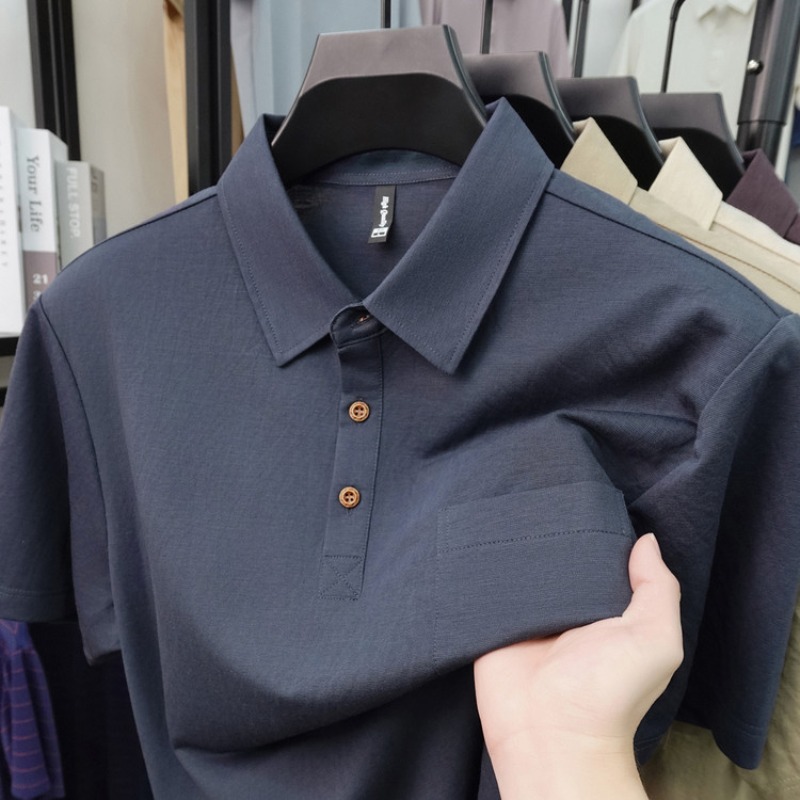2026 New Men's Short Sleeve Po - Polo Shirt Pique review and price
