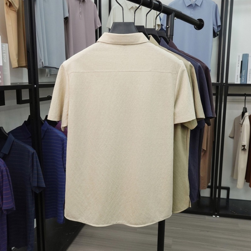 2026 New Men's Short Sleeve Po - Polo Shirt Pique review and price