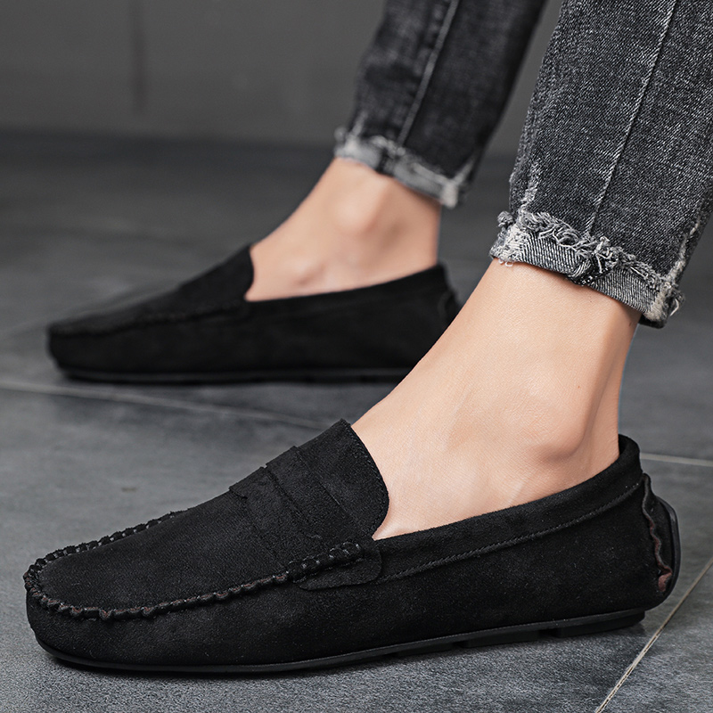 Trend Suede Men Casual Shoes B - Espadrille Slip On review and price