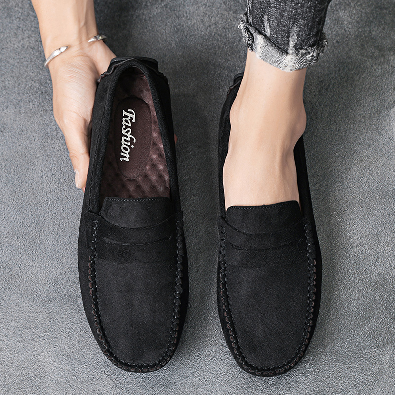 Trend Suede Men Casual Shoes B - Espadrille Slip On review and price