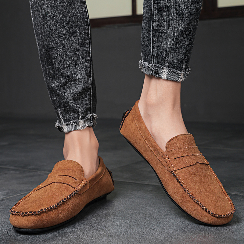 Trend Suede Men Casual Shoes B - Espadrille Slip On review and price