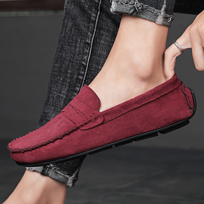 Trend Suede Men Casual Shoes B - Espadrille Slip On review and price