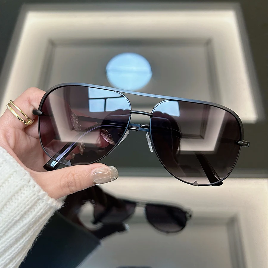 Fashion Vintage Oval Sunglasse - Sunglasses Aviator Polarized review and price