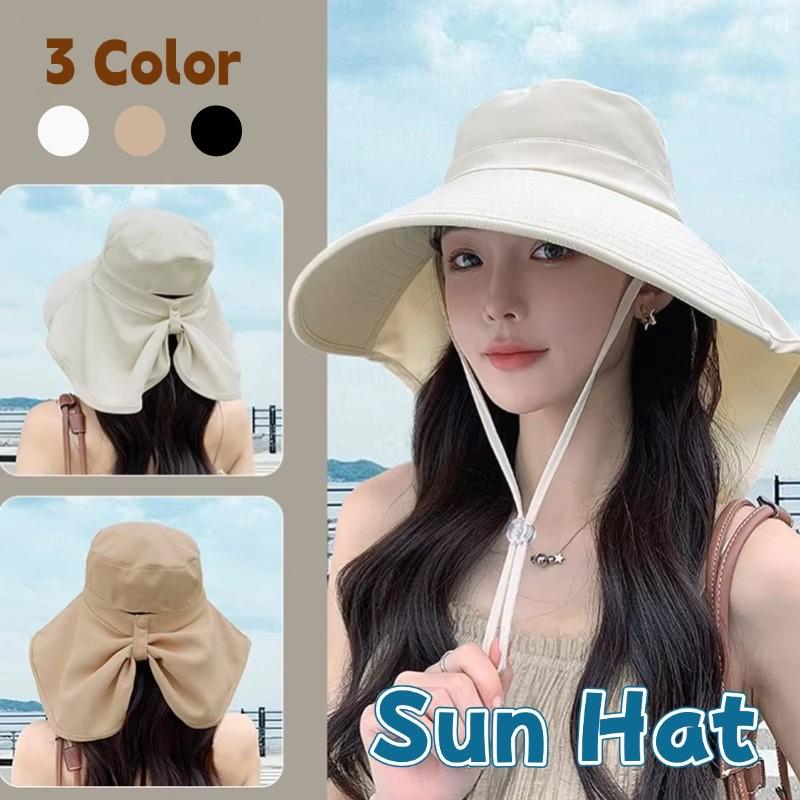 Outdoor UV Anti Neck Protectio - Bucket Hat Straw review and price
