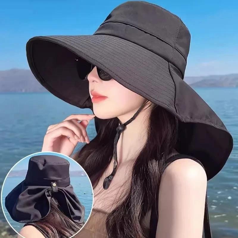 Outdoor UV Anti Neck Protectio - Bucket Hat Straw review and price