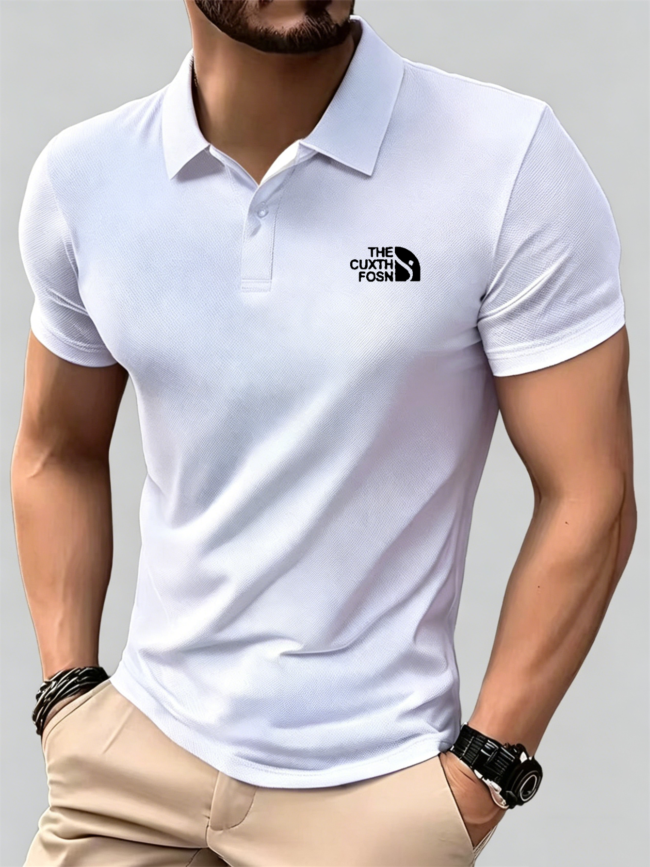 Men's Navy Blue 100% Polyester - Polo Shirt Pique review and price