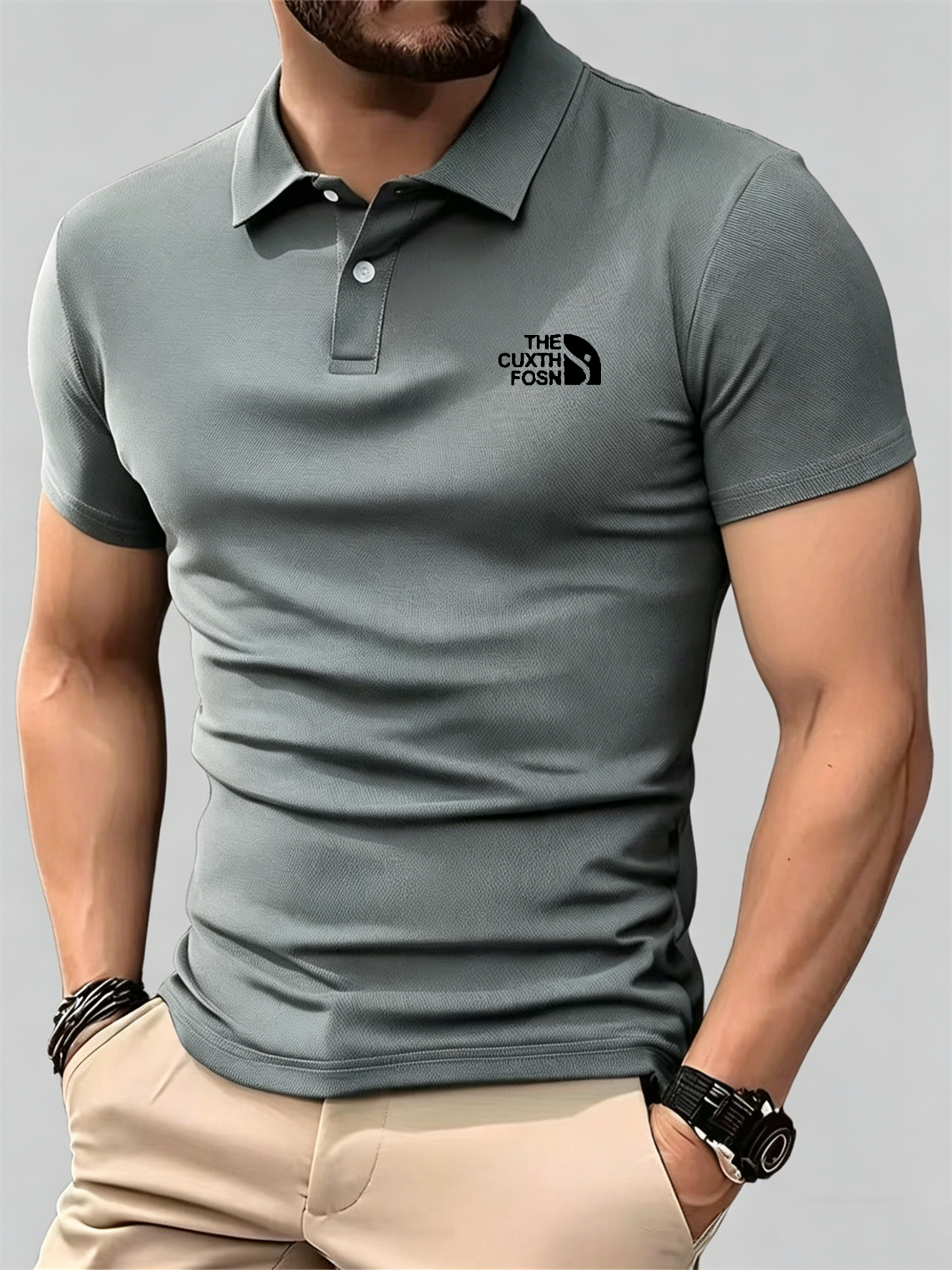 Men's Navy Blue 100% Polyester - Polo Shirt Pique review and price