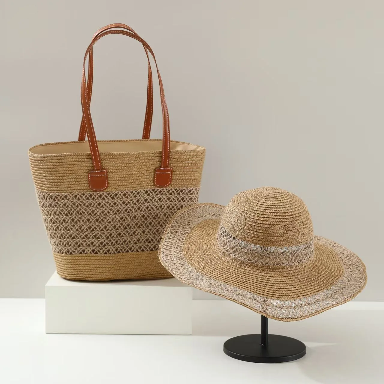 Large Capacity Straw Woven Bag - Bucket Hat Straw review and price