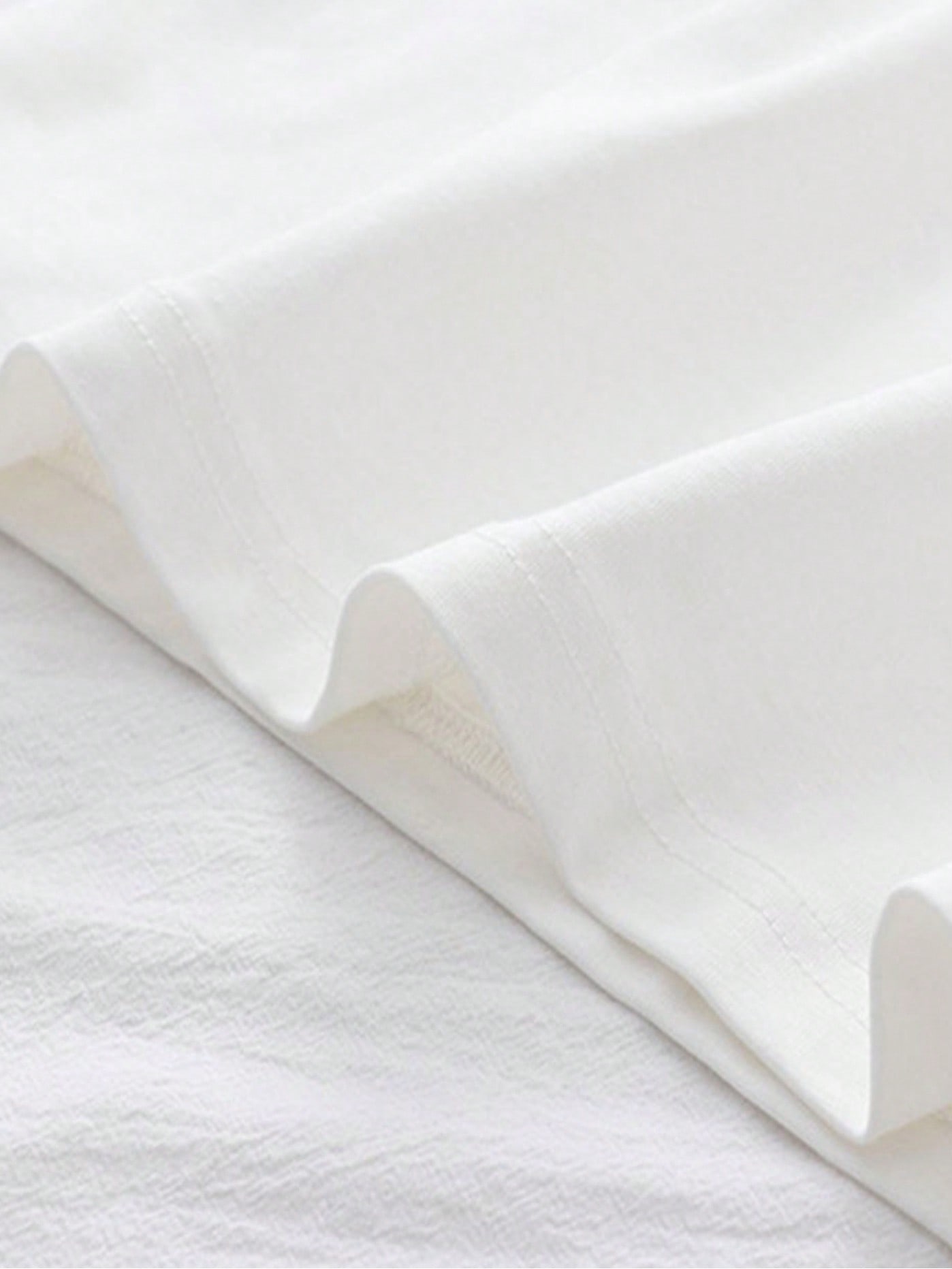 Men's White Cotton Graphic Tee - Tee Graphic Print review and price