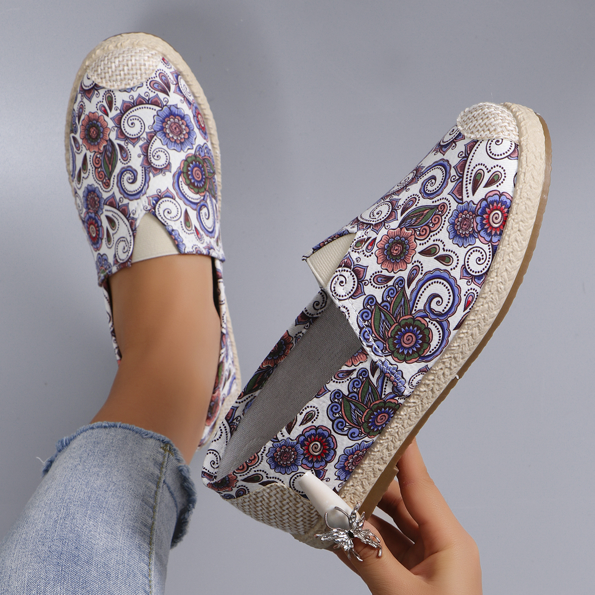 Spring new women's sports shoe - Espadrille Slip On review and price