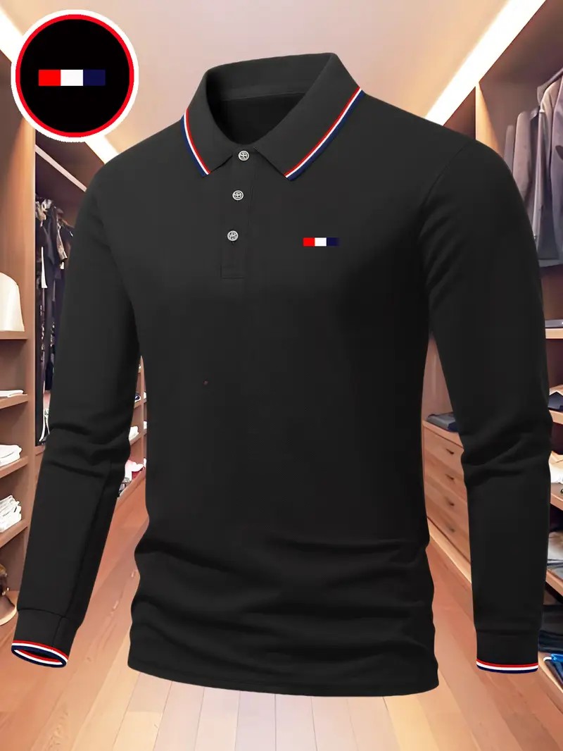 The new men's long-sleeved POL - Polo Shirt Pique review and price