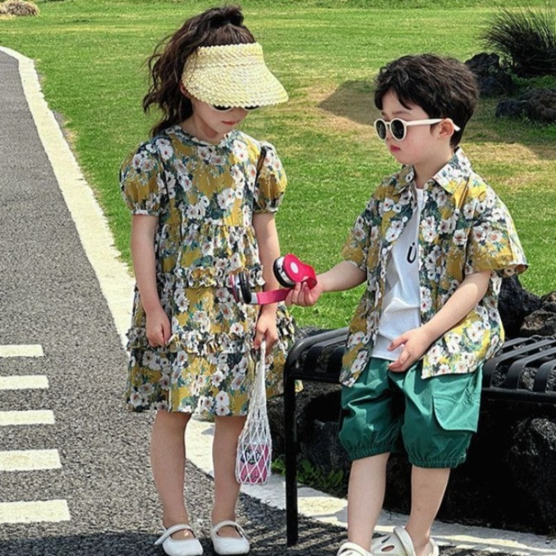Vintage Floral Short Sleeve Sh - Resort Shirt Floral review and price