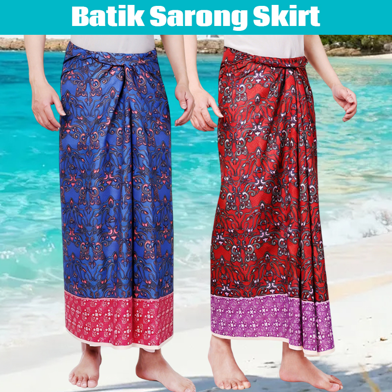 Batik Print Beach Sarong Wrap  - Sarong Men Wrap review and price