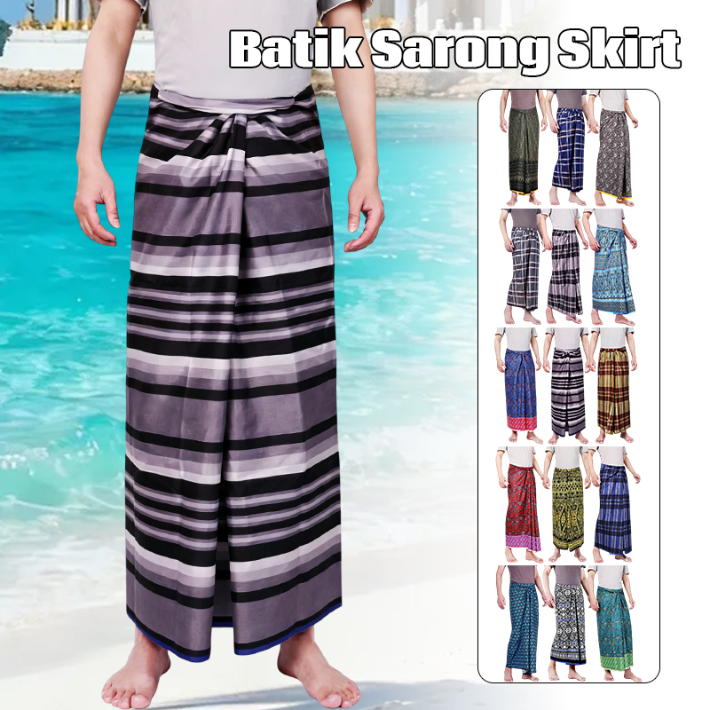 Batik Print Beach Sarong Wrap  - Sarong Men Wrap review and price