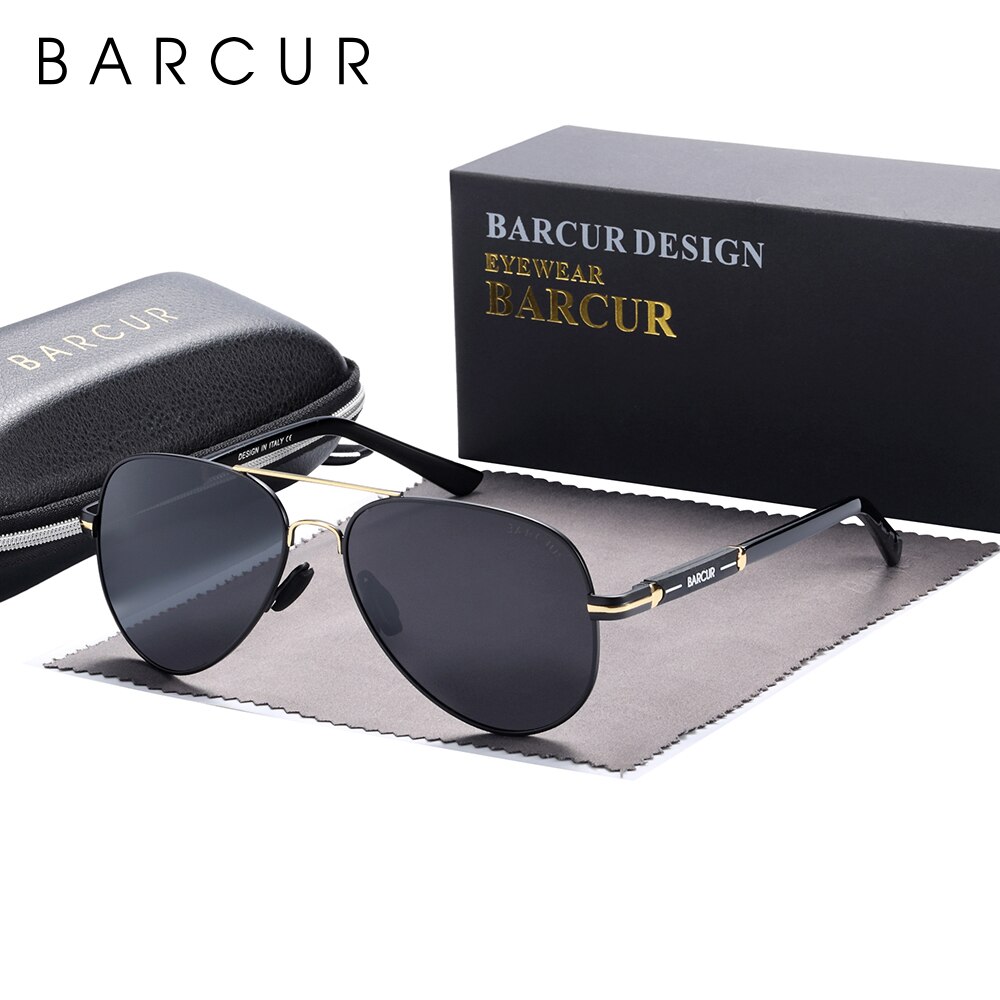 BARCUR Polarized Mens Sunglass - Sunglasses Aviator Polarized review and price