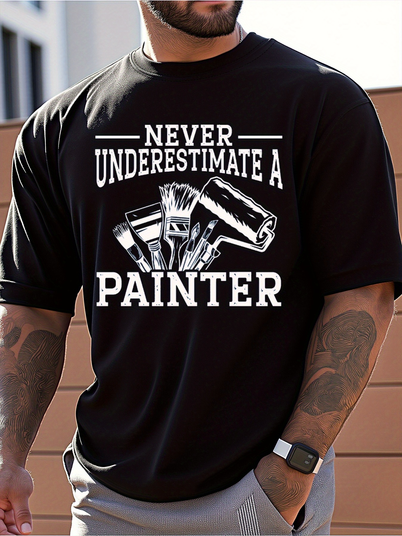 Men's Casual Graphic T-Shirt D - Linen Shirt Breathable review and price