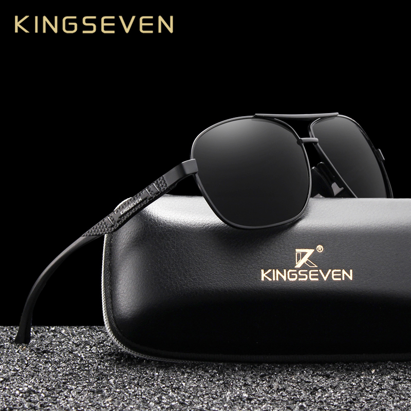 KINGSEVEN Brand Men Sunglasses - Sunglasses Aviator Polarized review and price