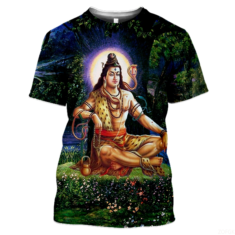 Summer Fashion Indian Deities  - Tee Graphic Print review and price