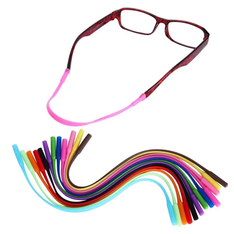 1-4Pcs Adjustable Silicone Eye - Sunglass Retainer Cord review and price