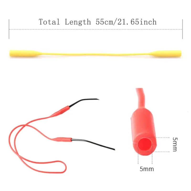 1-4Pcs Adjustable Silicone Eye - Sunglass Retainer Cord review and price