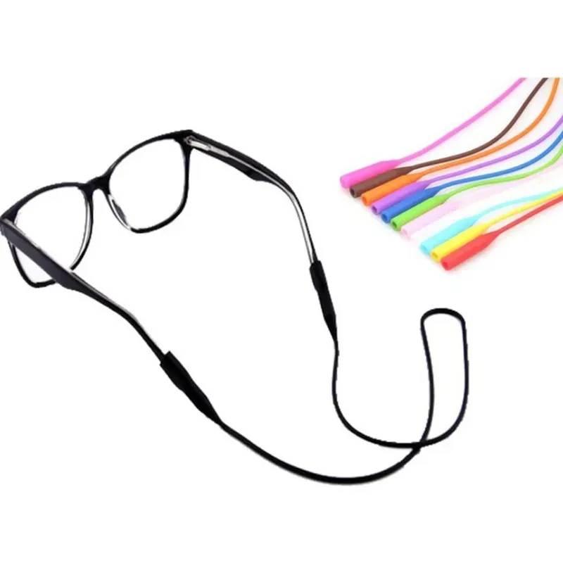 1-4Pcs Adjustable Silicone Eye - Sunglass Retainer Cord review and price