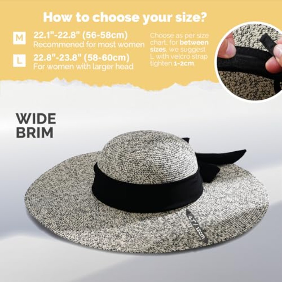 Hat Hut Wide Brim Beach Sun Ha - Packable Hat Nylon review and price