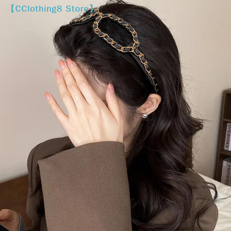 Vintage Chain Leather Headband - Sunglass Retainer Cord review and price