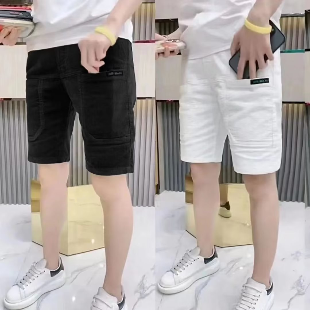 Slim Fit Summer Thin Corduroy  - Shorts Chino Slim review and price