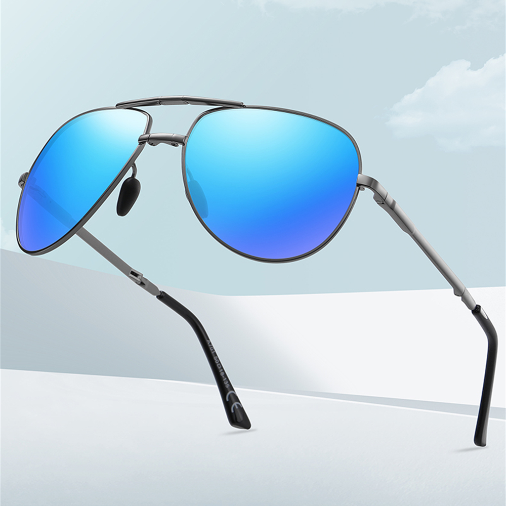 VIVIBEE Metal Pilot Black Fold - Sunglasses Aviator Polarized review and price