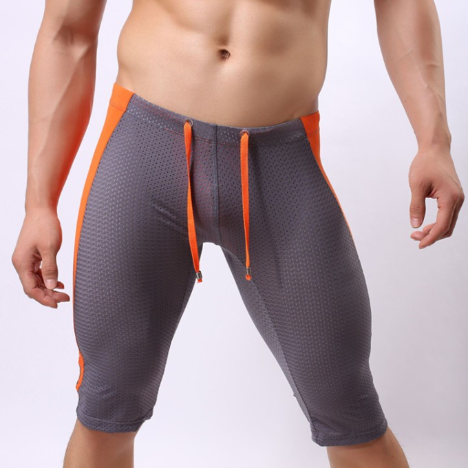 Sexy Mesh Board Shorts Men Swi - Trunks Board Surf review and price