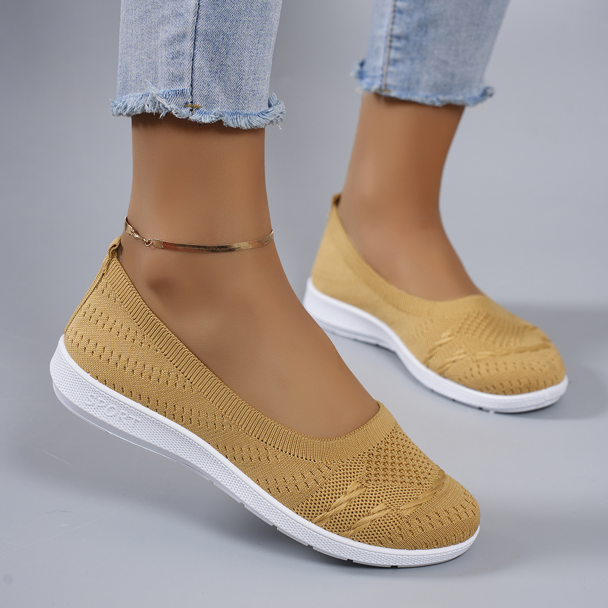 Women's summer breathable mesh - Espadrille Slip On review and price