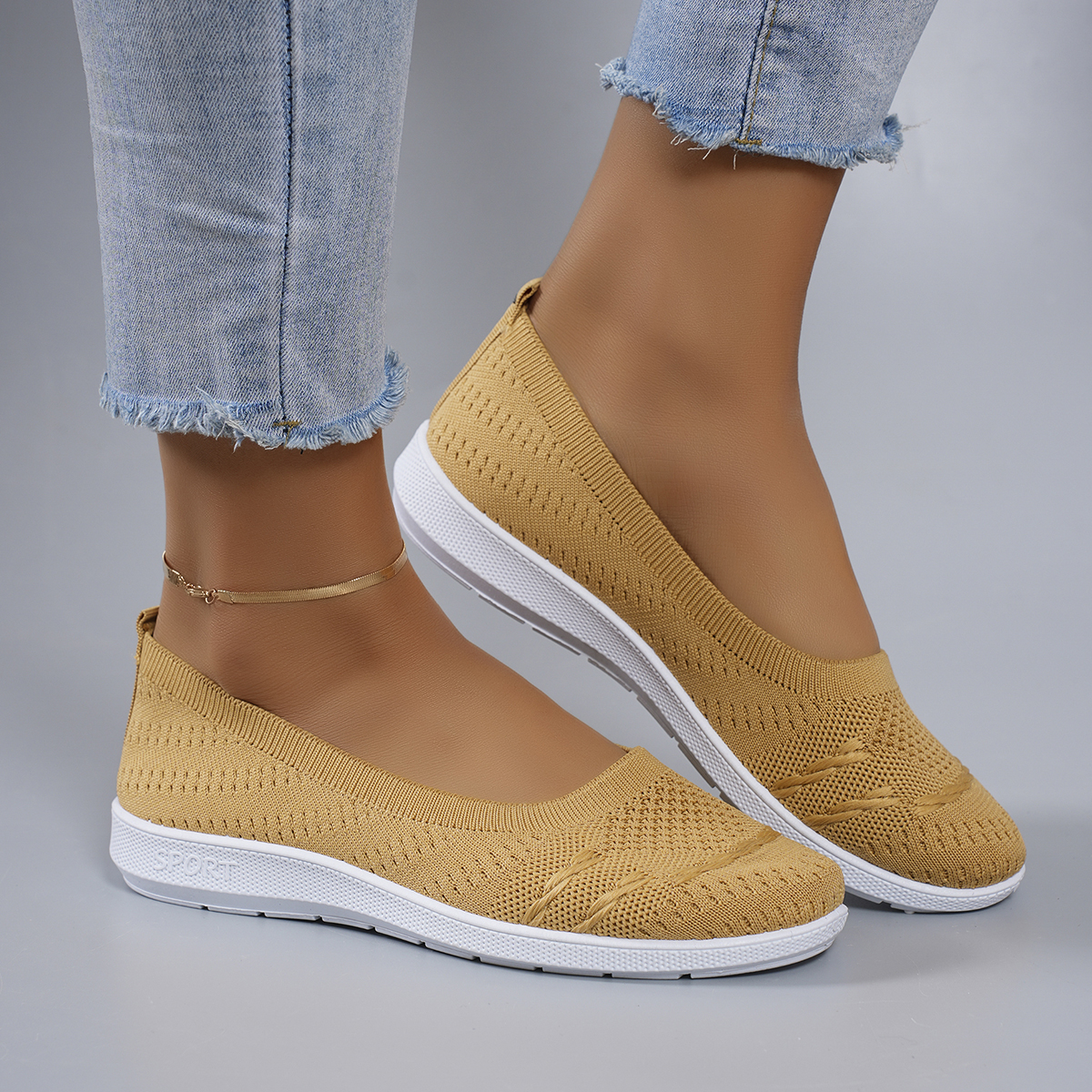 Women's summer breathable mesh - Espadrille Slip On review and price