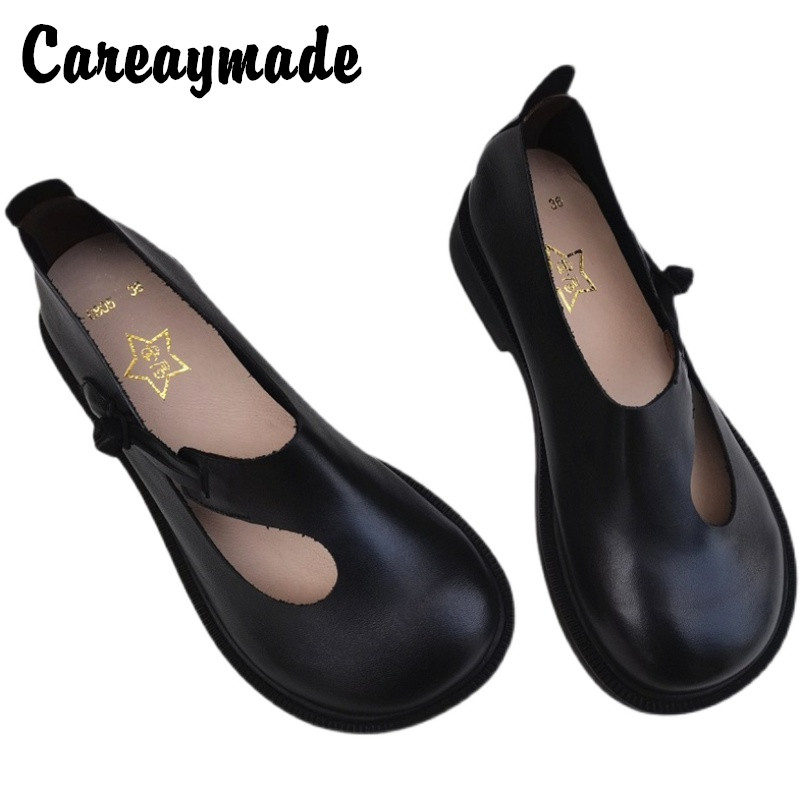 Careaymade-Genuine leather big - Casual Sandal Leather review and price