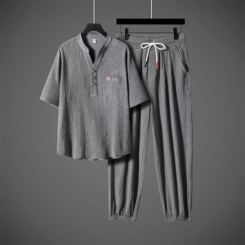 New Summer Fashion Trendy Cott - Linen Shirt Breathable review and price