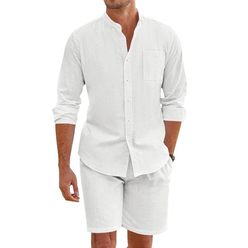 Men's Summer Linen Button up S - Linen Shirt Breathable review and price