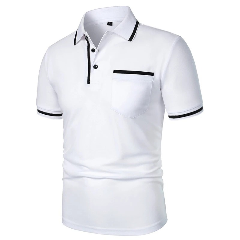 Summer Men's Short Sleeve Brea - Polo Shirt Pique review and price