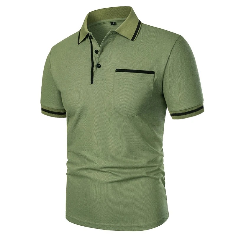 Summer Men's Short Sleeve Brea - Polo Shirt Pique review and price