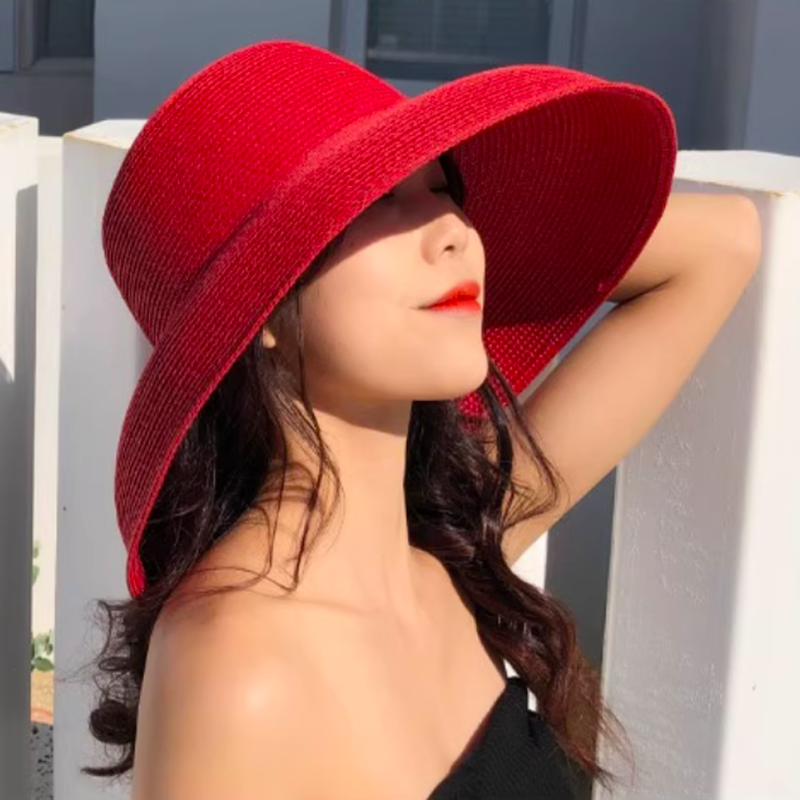 Summer Hepburn Style Vintage D - Bucket Hat Straw review and price