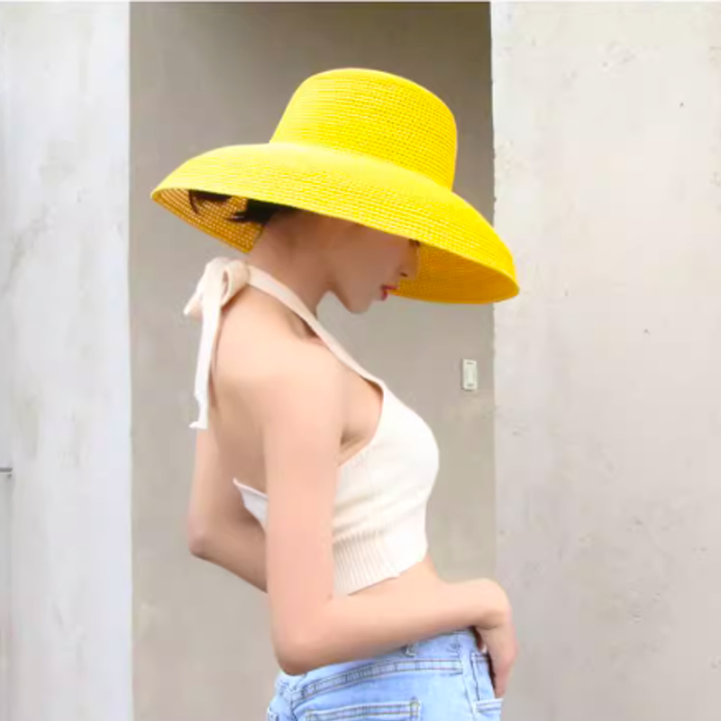 Summer Hepburn Style Vintage D - Bucket Hat Straw review and price