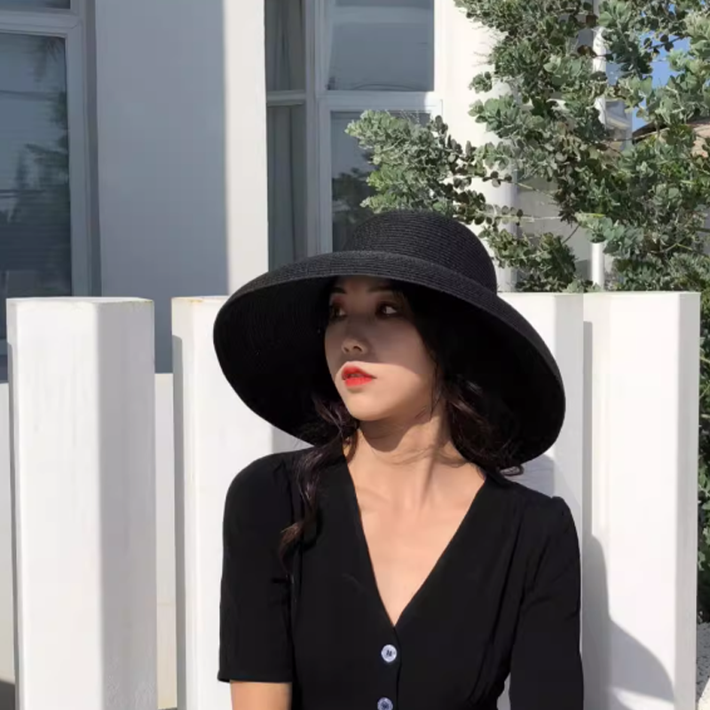 Summer Hepburn Style Vintage D - Bucket Hat Straw review and price