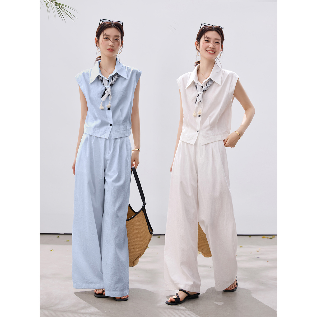 VIMLY Women's Casual Office Tw - Shirt Camp Collar review and price